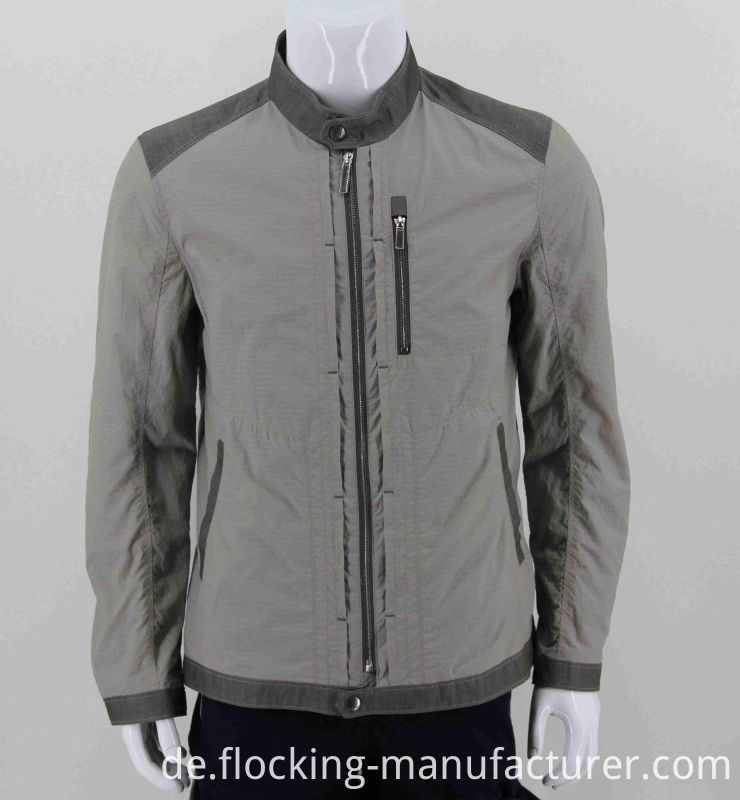 Ripstop Nylon Polyester Fabric for Spring Jacket